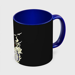 Кружка 3D Йоруичи Шихоин Неко, цвет: 3D-белый + синий