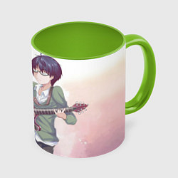 Кружка цветная Отец Ичиджо и Рэнгэ Мияучи - Деревенская глубинка