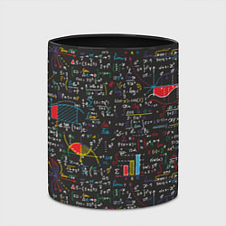 Кружка 3D Шпаргалка по математике с формулами, цвет: 3D-белый + черный — фото 2