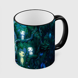 Кружка 3D Kodama tree, цвет: 3D-черный кант