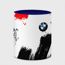 Кружка 3D BMW art, цвет: 3D-белый + синий — фото 2