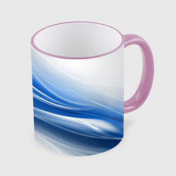 Кружка 3D Ледяной поток ветра, цвет: 3D-розовый кант