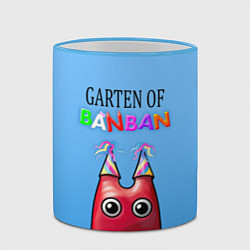 Кружка 3D Банбан, цвет: 3D-небесно-голубой кант — фото 2