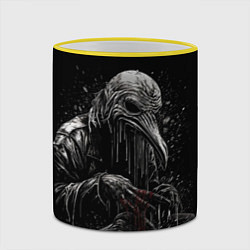 Кружка 3D Slipknot - Stay and bleeding, цвет: 3D-желтый кант — фото 2