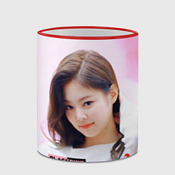 Кружка 3D Jennie solo, цвет: 3D-красный кант — фото 2