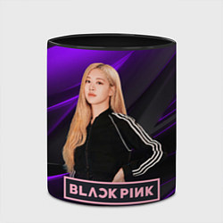 Кружка 3D Rose Blackpink, цвет: 3D-белый + черный — фото 2