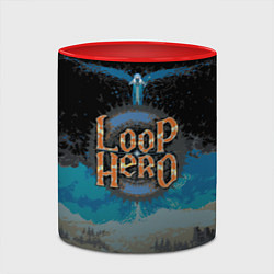 Кружка 3D Loop Hero world, цвет: 3D-белый + красный — фото 2