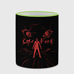 Кружка 3D Cry of Fear - Character Simon, цвет: 3D-светло-зеленый кант — фото 2