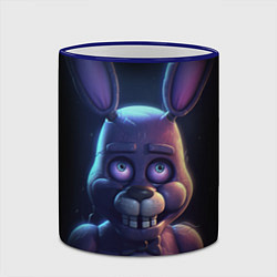 Кружка 3D Bonnie FNAF, цвет: 3D-синий кант — фото 2