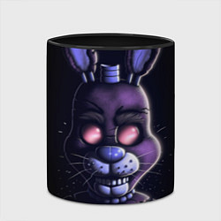 Кружка 3D Five Nights at Freddys Bonnie, цвет: 3D-белый + черный — фото 2