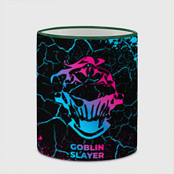 Кружка 3D Goblin Slayer - neon gradient, цвет: 3D-зеленый кант — фото 2
