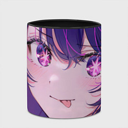 Кружка 3D Звёздное Дитя Ai, цвет: 3D-белый + черный — фото 2