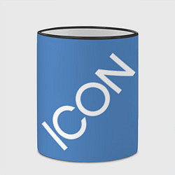 Кружка 3D ICON, цвет: 3D-черный кант — фото 2