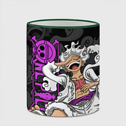 Кружка 3D One piece - Gear 5- purple, цвет: 3D-зеленый кант — фото 2