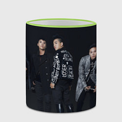 Кружка 3D Big Bang Black, цвет: 3D-светло-зеленый кант — фото 2
