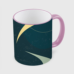 Кружка 3D СССР Космос, цвет: 3D-розовый кант