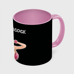 Кружка 3D Боа Хенкок - Ван пис, цвет: 3D-белый + розовый