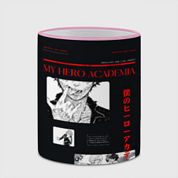 Кружка 3D Экспозиция - Моя геройская академия, цвет: 3D-розовый кант — фото 2