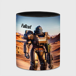 Кружка 3D Robot Fallout, цвет: 3D-белый + черный — фото 2