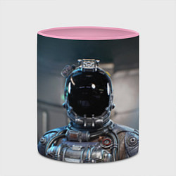 Кружка 3D Starfield astronaut, цвет: 3D-белый + розовый — фото 2