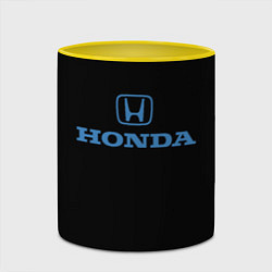 Кружка 3D Honda sport japan, цвет: 3D-белый + желтый — фото 2