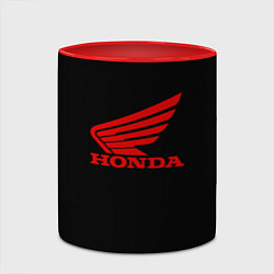 Кружка 3D Honda sportcar, цвет: 3D-белый + красный — фото 2
