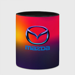 Кружка 3D Mazda gradient, цвет: 3D-белый + черный — фото 2