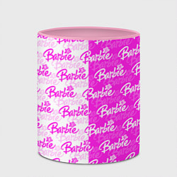 Кружка 3D Bardie - white - pattern, цвет: 3D-белый + розовый — фото 2