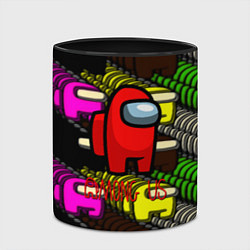 Кружка 3D Among us games, цвет: 3D-белый + черный — фото 2