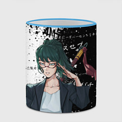 Кружка 3D Маки дзенин из магической битвы, цвет: 3D-небесно-голубой кант — фото 2