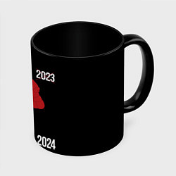 Кружка 3D Дрейк 2023-2024, цвет: 3D-белый + черный