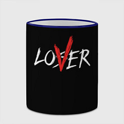 Кружка 3D Lover loser, цвет: 3D-синий кант — фото 2