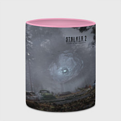 Кружка 3D STALKER 2 гравитационная аномалия, цвет: 3D-белый + розовый — фото 2