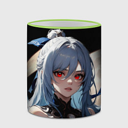 Кружка 3D Цзиньлю - Honkai, цвет: 3D-светло-зеленый кант — фото 2
