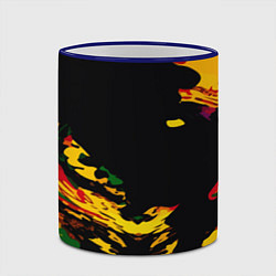 Кружка 3D Черная абстрактная дыра, цвет: 3D-синий кант — фото 2