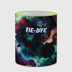 Кружка 3D Tie - dye, цвет: 3D-светло-зеленый кант — фото 2