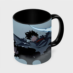 Кружка 3D Solo Leveling - Son, цвет: 3D-белый + черный