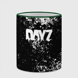 Кружка 3D Dayz краски брызги, цвет: 3D-зеленый кант — фото 2