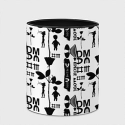 Кружка 3D Depeche Mode DM music, цвет: 3D-белый + черный — фото 2