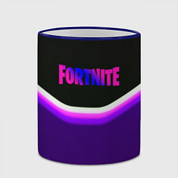 Кружка 3D Fortnite epic abstraction, цвет: 3D-синий кант — фото 2