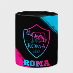 Кружка 3D Roma - neon gradient, цвет: 3D-белый + черный — фото 2