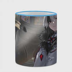 Кружка 3D Genshin Impact Арлекино bore, цвет: 3D-небесно-голубой кант — фото 2