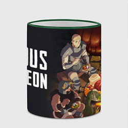 Кружка 3D Characters - Delicious in Dungeon, цвет: 3D-зеленый кант — фото 2