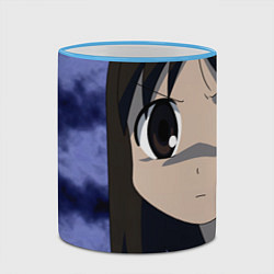 Кружка 3D Azumanga Daioh Аюму Касуга, цвет: 3D-небесно-голубой кант — фото 2