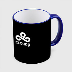 Кружка 3D Cloud9 team, цвет: 3D-синий кант