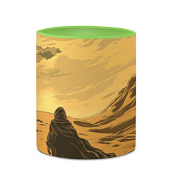 Кружка 3D Dune - The Traveler, цвет: 3D-белый + светло-зеленый — фото 2