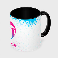 Кружка цветная Valencia neon gradient style