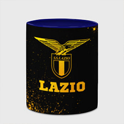 Кружка 3D Lazio - gold gradient, цвет: 3D-белый + синий — фото 2