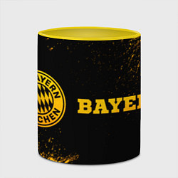 Кружка 3D Bayern - gold gradient по-горизонтали, цвет: 3D-белый + желтый — фото 2