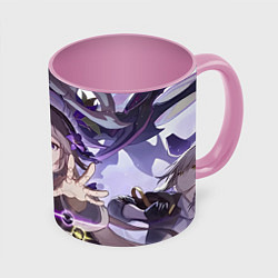Кружка 3D Honkai Star Rail Herta, цвет: 3D-белый + розовый